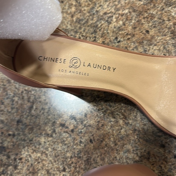 Chinese Laundry Teri Sandal Nude Block Heel Womens Size 10 - Picture 4 of 11